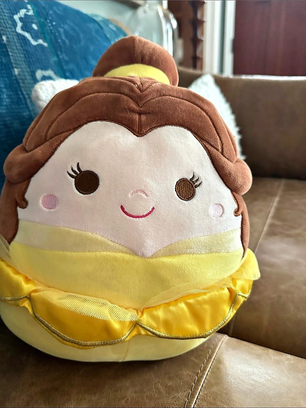Disney Princess Tiana plush Yellow & Brown Plush Toy